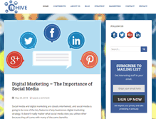 Tablet Screenshot of fbhive.com